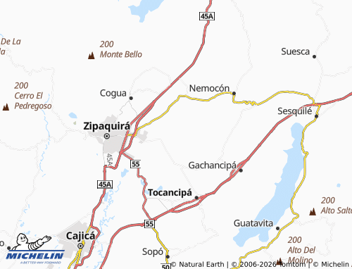 Mappa MICHELIN El Tunal - ViaMichelin