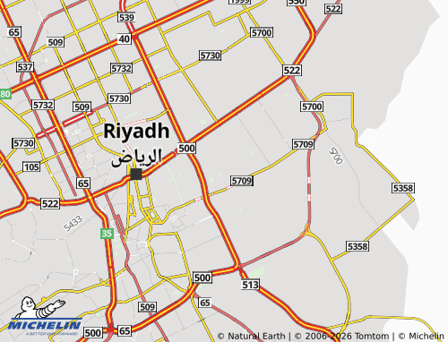 MICHELIN Al Rawabi map - ViaMichelin