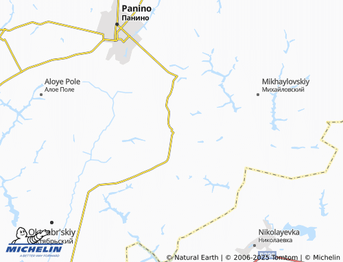 MICHELIN Staraya Toyda map - ViaMichelin