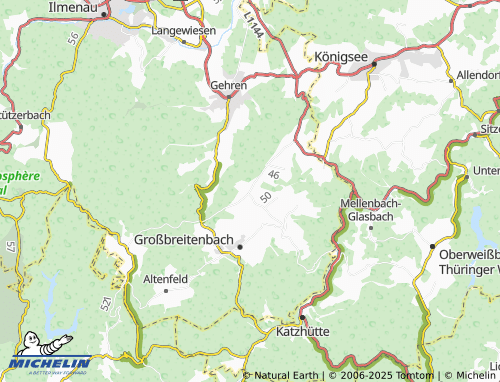 MICHELIN-Landkarte Gillersdorf - ViaMichelin