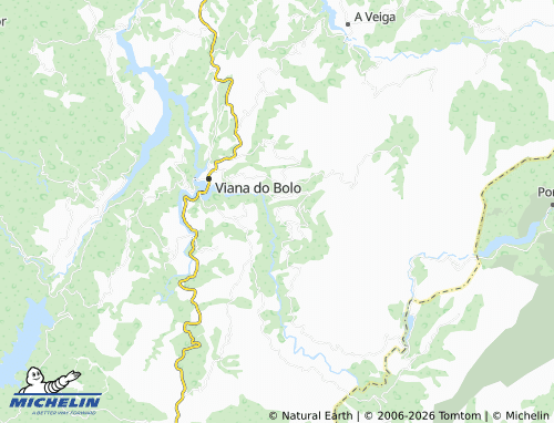 MICHELIN Lozariegos map - ViaMichelin