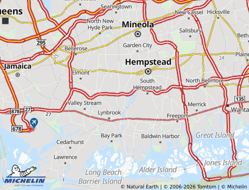 Mapa MICHELIN Lakeview - ViaMichelin