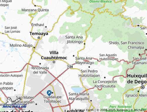 Mappa MICHELIN Santa Ana Mayorazgo - ViaMichelin