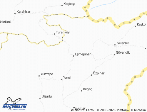 Mapa MICHELIN Eşmepınar - ViaMichelin