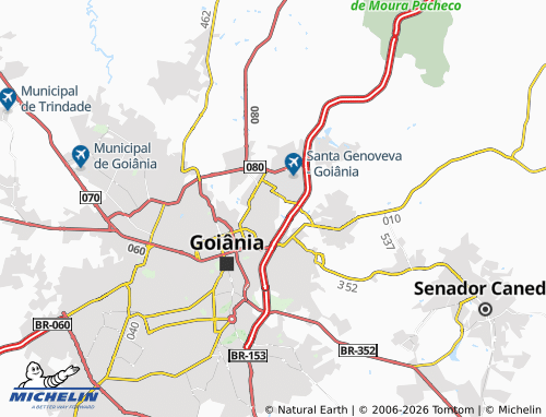Mapa MICHELIN Setor Jaó - ViaMichelin