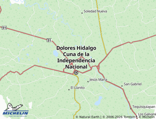 Mapa MICHELIN Lomas Verde - ViaMichelin