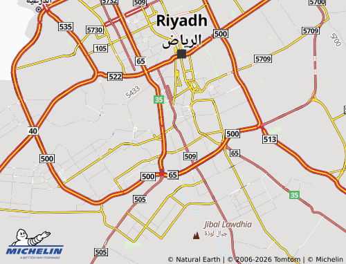 MICHELIN Al Wusayta map - ViaMichelin