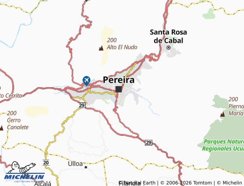 MICHELIN Los Alpes map - ViaMichelin