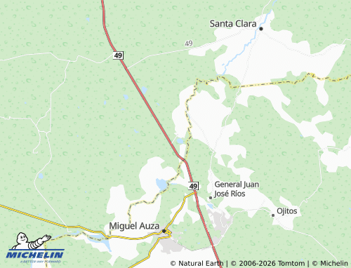 Mapa MICHELIN San Antonio de la Laguna - ViaMichelin