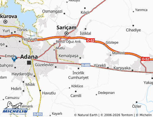 MICHELIN Hürriyet map - ViaMichelin