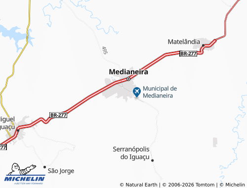 MICHELIN-Landkarte Cidade Alta - ViaMichelin