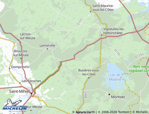 Mapa MICHELIN Chaillon - ViaMichelin