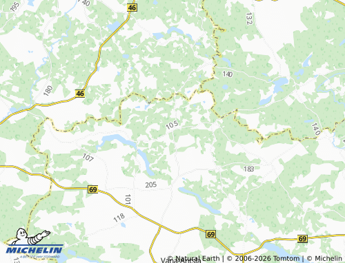 MICHELIN Koigu map - ViaMichelin