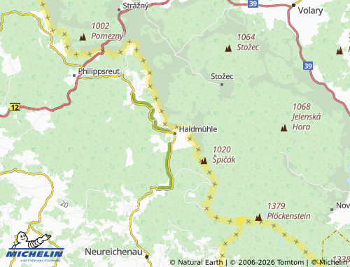 Mappa MICHELIN Haidmühle - ViaMichelin
