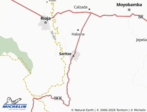 Mappa MICHELIN Soritor - ViaMichelin