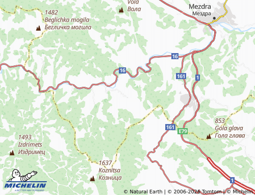 Carte MICHELIN Ignatitsa - ViaMichelin