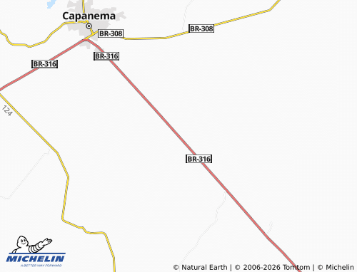 Mappa MICHELIN Caete - ViaMichelin