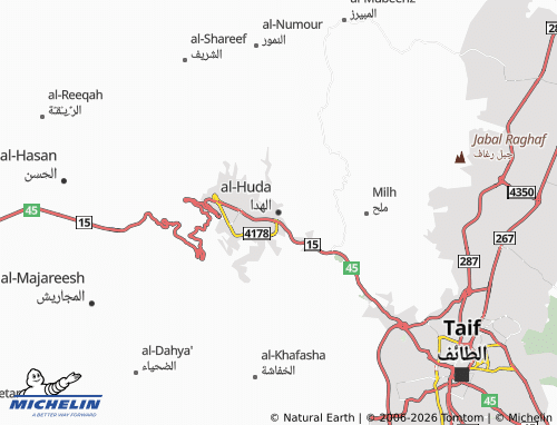 Carte MICHELIN al-Huda - ViaMichelin