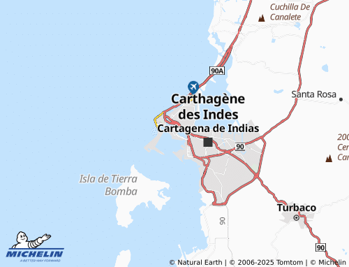 MICHELIN Manga map - ViaMichelin