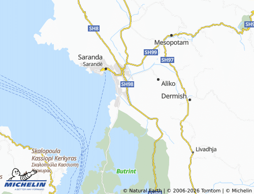 Mappa MICHELIN Çukë - ViaMichelin