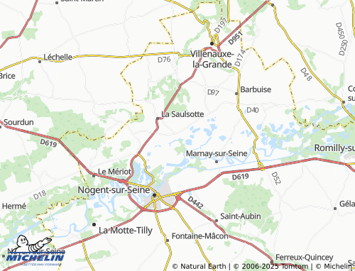 MICHELIN Liours map - ViaMichelin