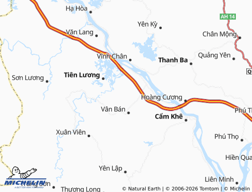 Mapa MICHELIN Thụy Liễu - ViaMichelin