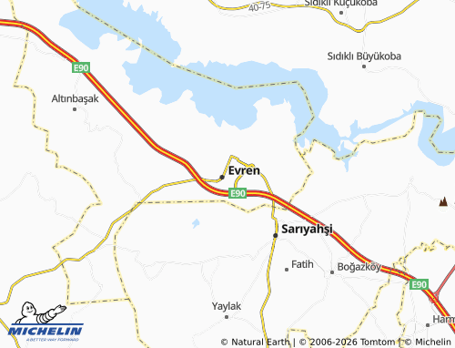 MICHELIN Esentepe map - ViaMichelin