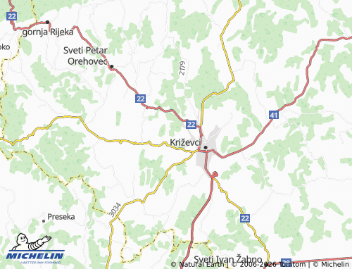 Mapa MICHELIN Kramarovac - ViaMichelin