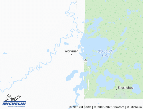 Mapa MICHELIN Workman - ViaMichelin
