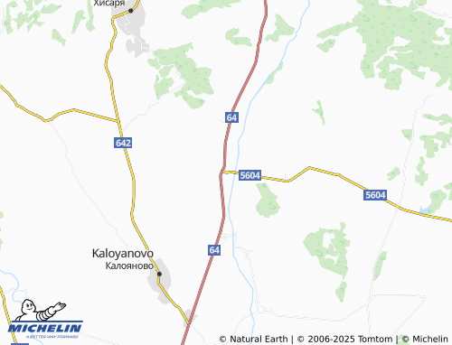 MICHELIN Dolna mahala map - ViaMichelin