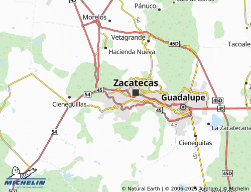 Mappa MICHELIN Lomas de la Pimienta - ViaMichelin