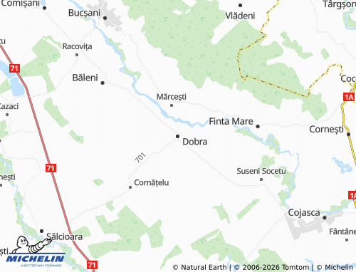 Carte MICHELIN Dobra - ViaMichelin