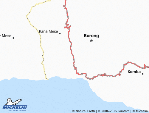 MICHELIN Watu Mori map - ViaMichelin