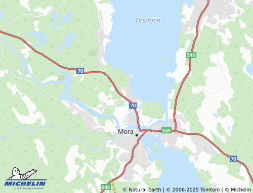 MICHELIN Kråkberg map - ViaMichelin