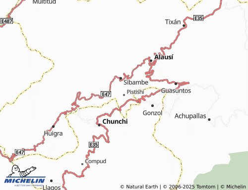 MICHELIN Pistishi map - ViaMichelin