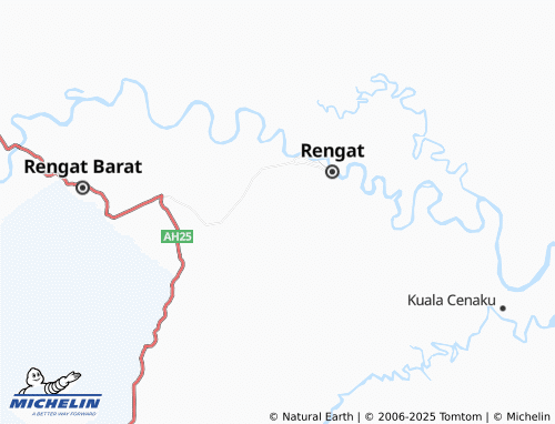 MICHELIN Kampung Dagang map - ViaMichelin