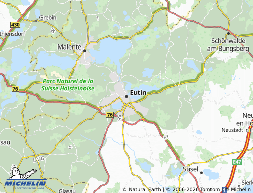 Mapa MICHELIN Eutin - ViaMichelin