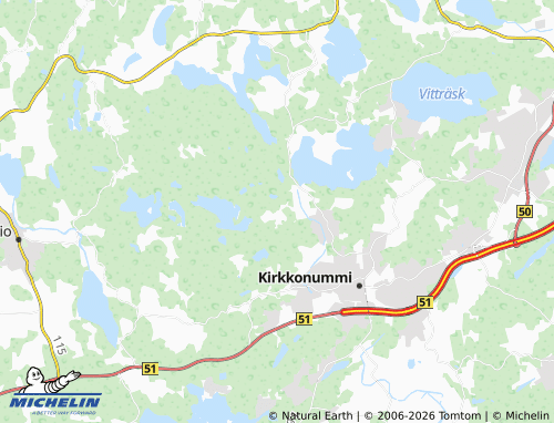 Mapa MICHELIN Myllykylä - ViaMichelin