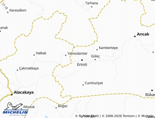 MICHELIN Cami map - ViaMichelin