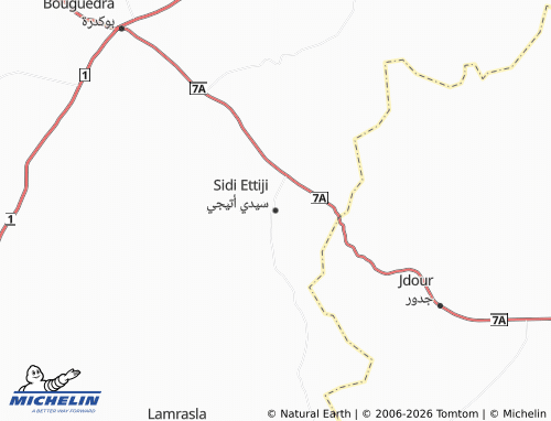 MICHELIN Seedi Ateeji map - ViaMichelin