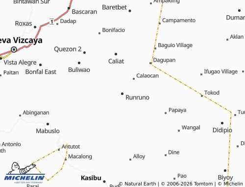 MICHELIN Runruno map - ViaMichelin