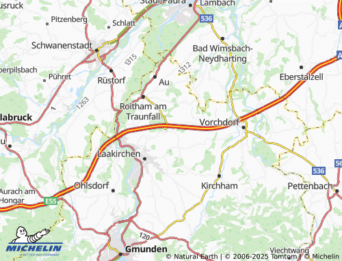 MICHELIN Lindach map - ViaMichelin