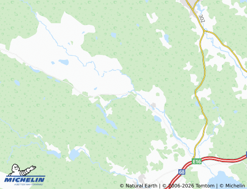 MICHELIN-Landkarte Dalfors - ViaMichelin