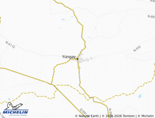 Mapa MICHELIN Yungay - ViaMichelin
