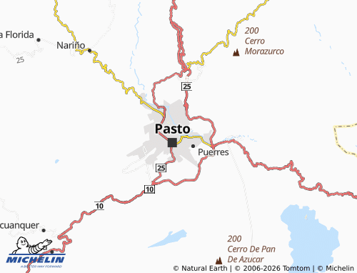 Mapa MICHELIN Batallón Boyacá - ViaMichelin