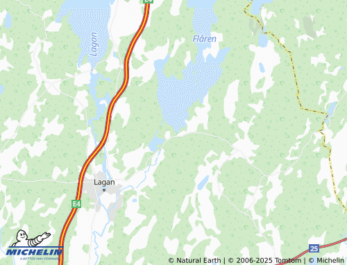 MICHELIN Södragården map - ViaMichelin