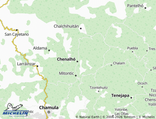 MICHELIN La Frontera map - ViaMichelin