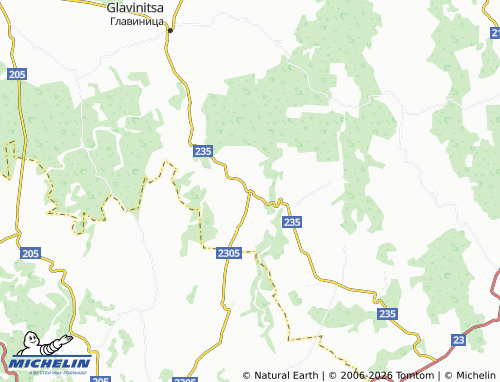 Carte MICHELIN Valkan - ViaMichelin