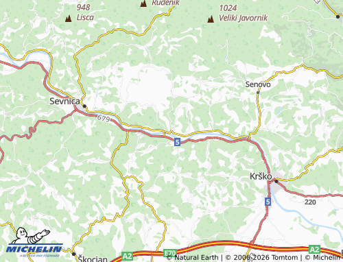 Mappa MICHELIN Blanca - ViaMichelin