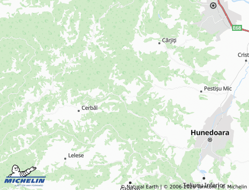 Mapa MICHELIN Ciulpăz - ViaMichelin